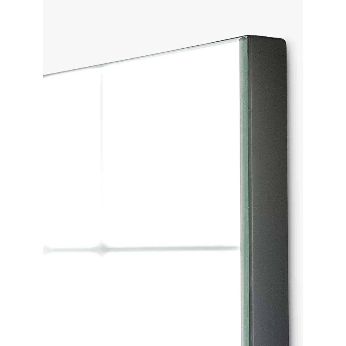 Yearn Delicacy Square Wood Frame Wall Mirror, 80cm – image 3
