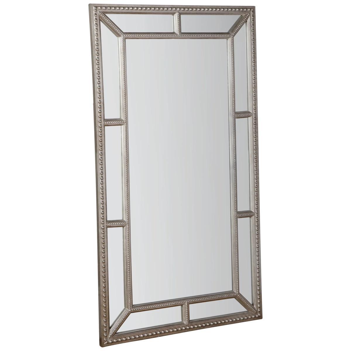 Allen Rectangular Mirror, Pewter – image 2