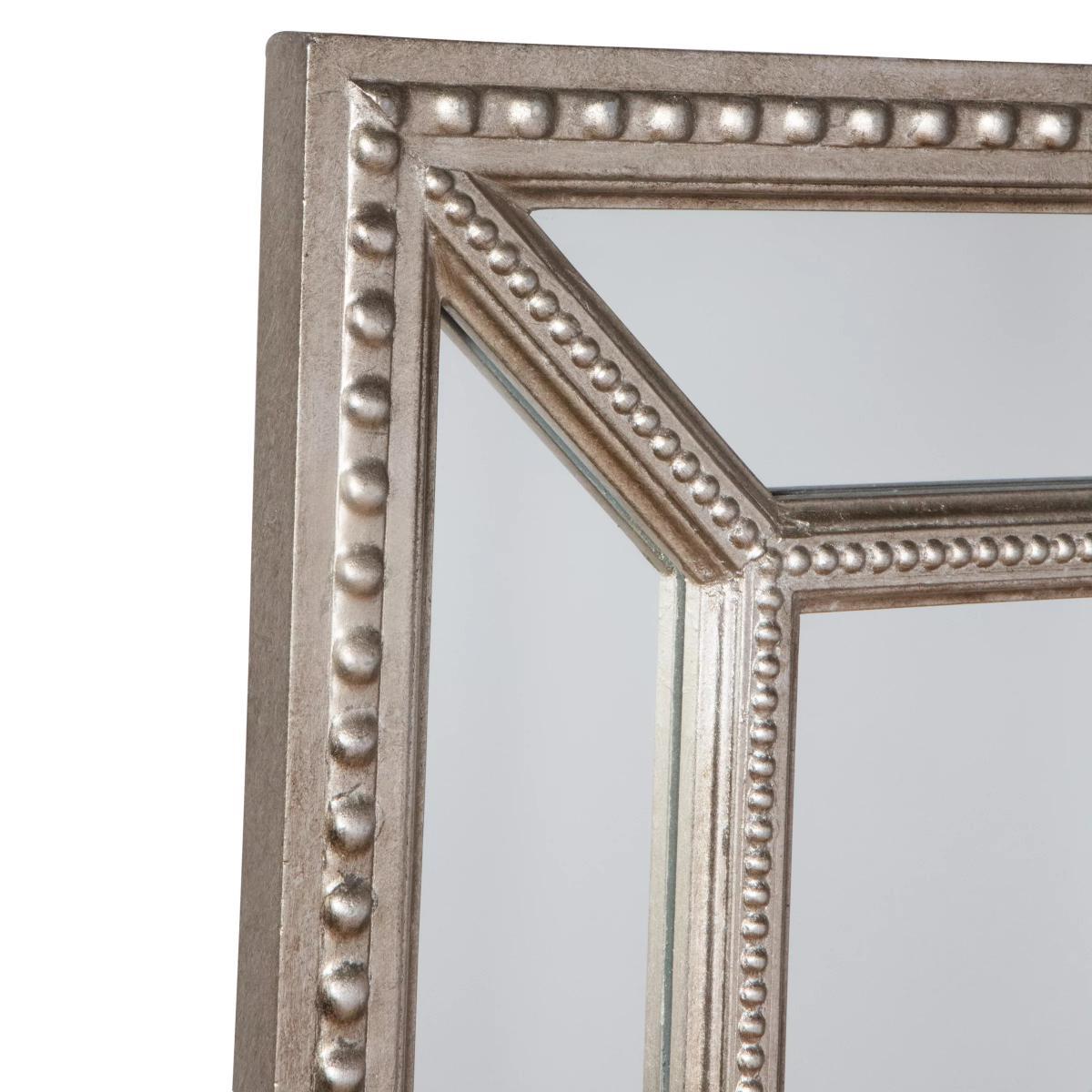 Allen Rectangular Mirror, Pewter – image 3