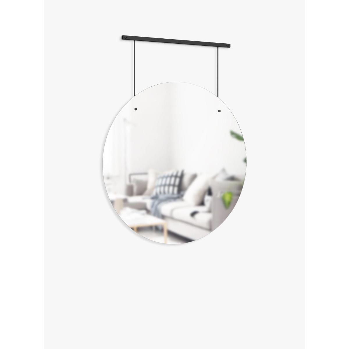 Umbra Exhibit Round Hanging Wall Mirror, 61cm – image 4