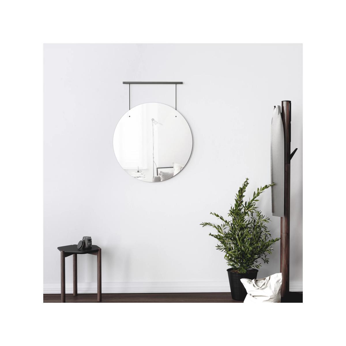 Umbra Exhibit Round Hanging Wall Mirror, 61cm – image 6