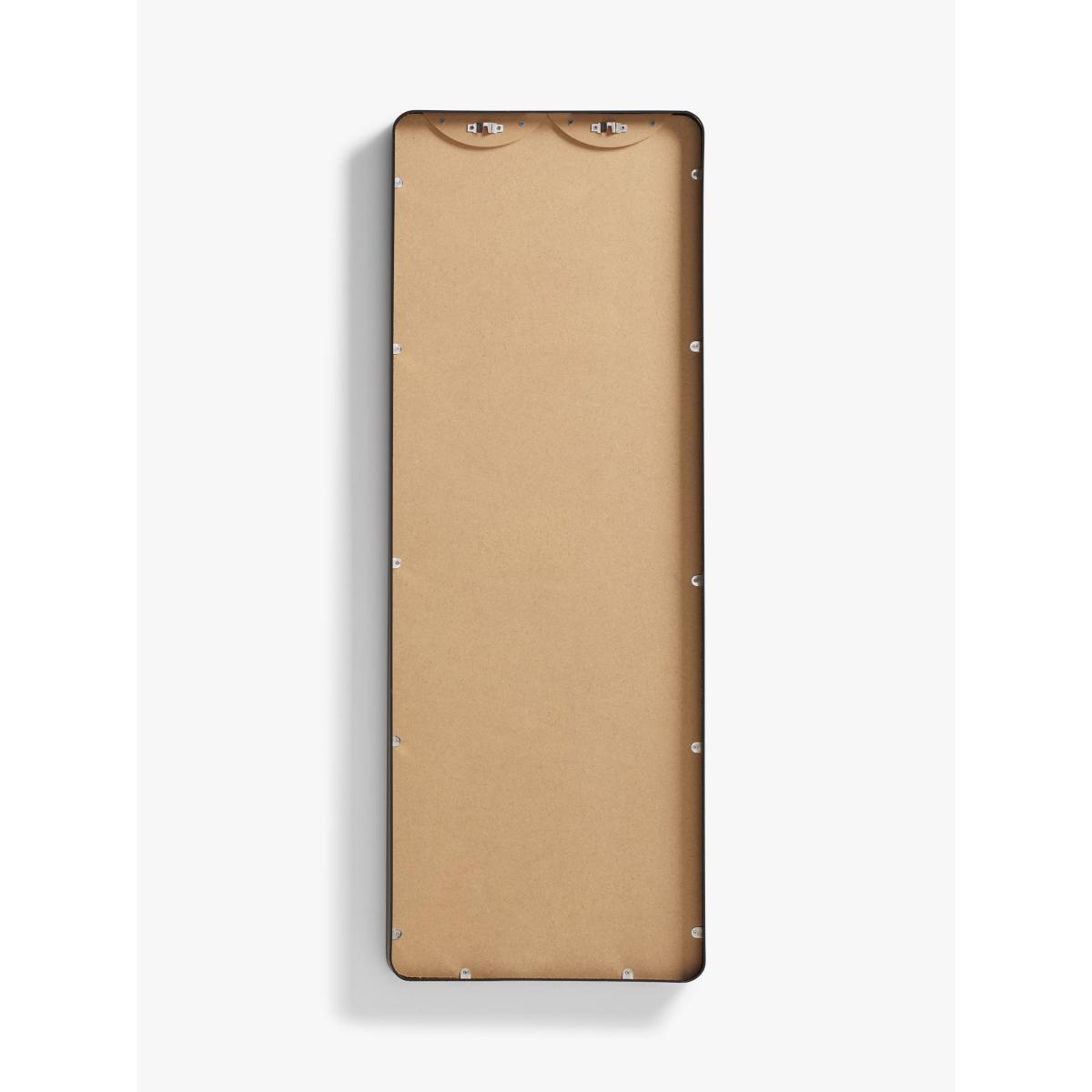 ANYDAY John Lewis & Partners Thin Aluminium Frame Hallway Wall Mirror, 125 x 45cm, Black – image 3