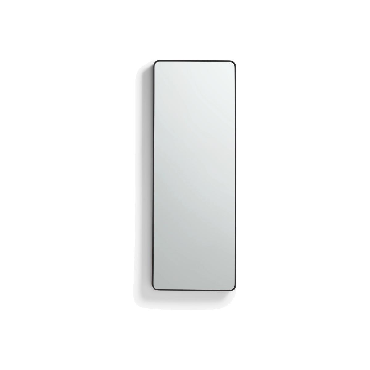 ANYDAY John Lewis & Partners Thin Aluminium Frame Hallway Wall Mirror, 125 x 45cm, Black – image 1