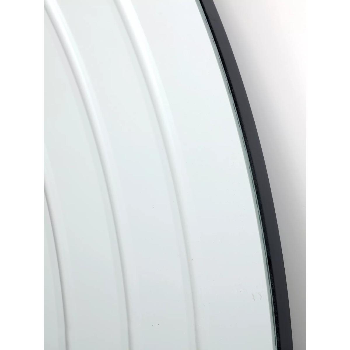 Där Meora Round Glass Wall Mirror, 100cm, Clear – image 3