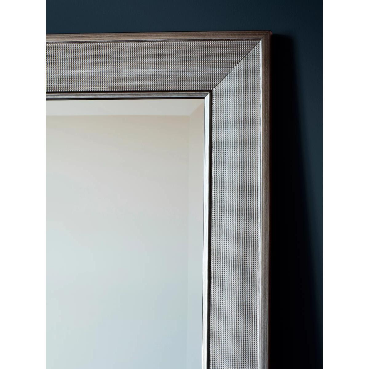 Ainsworth Rectangular Leaner / Wall Mirror, 153.5 x 65cm, Silver – image 3