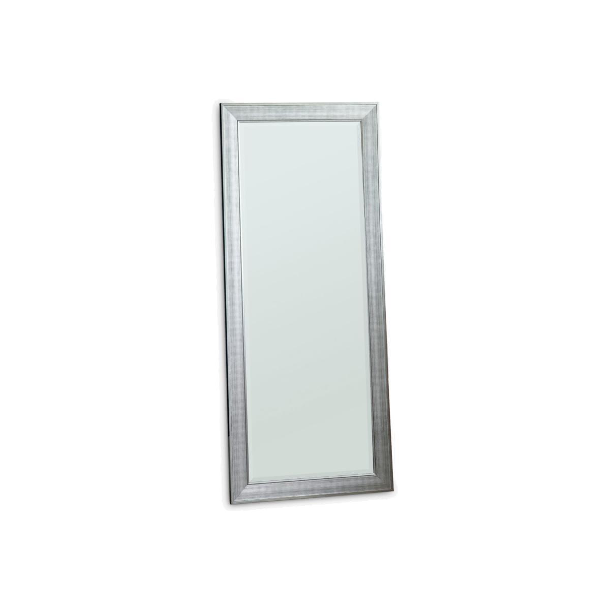 Ainsworth Rectangular Leaner / Wall Mirror, 153.5 x 65cm, Silver – image 1