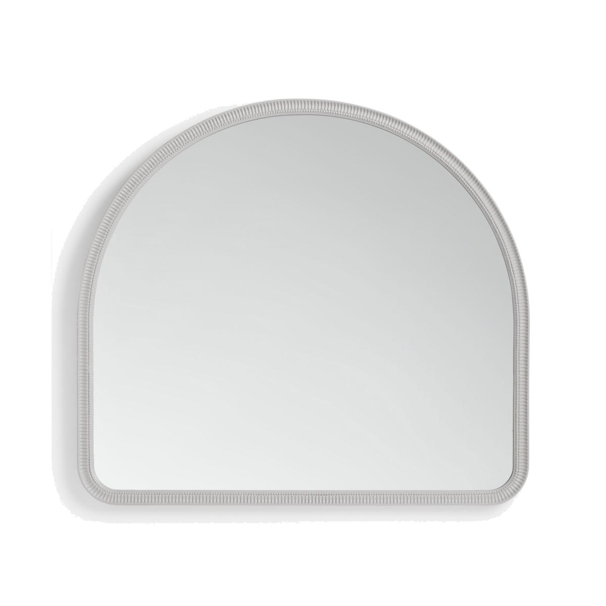 John Lewis Country Feather Overmantle Mirror, 107 x 95cm, Neutral – image 1