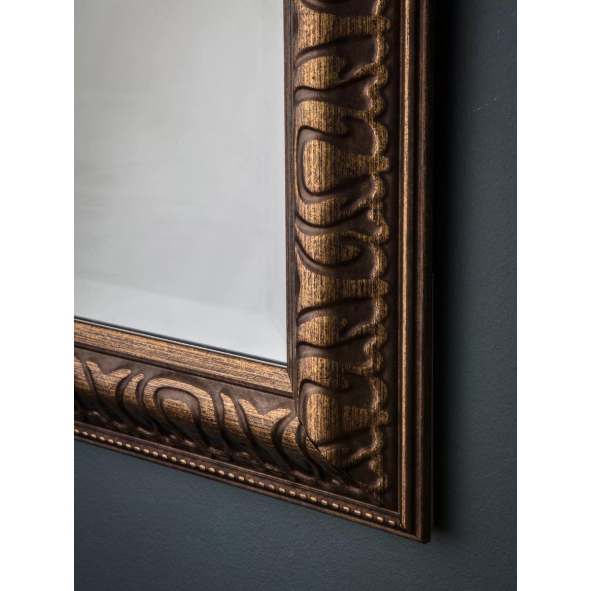 Townsend Rectangular Decorative Frame Wall Mirror, Bronze – image 3