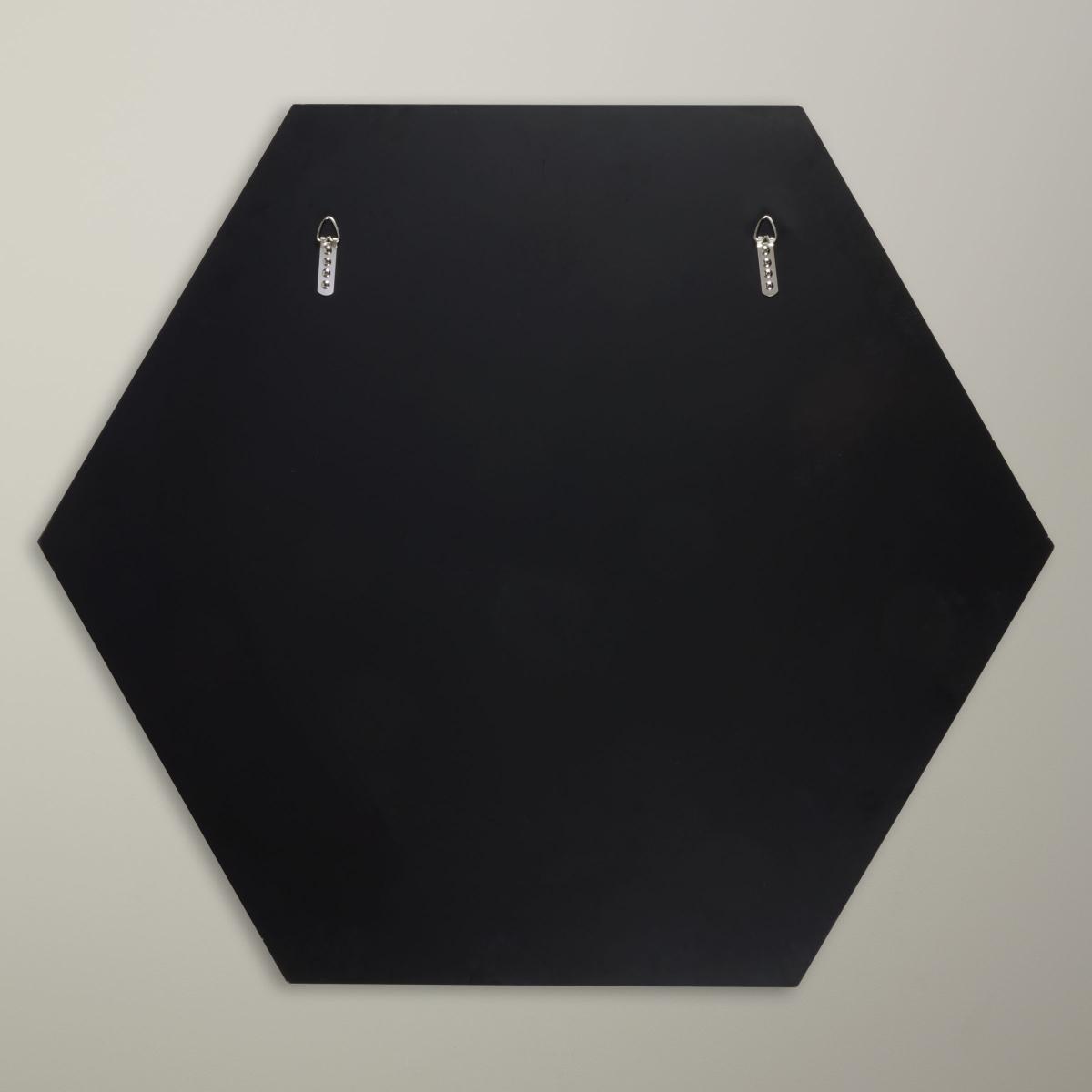 John Lewis & Partners Deco Hexagon Wall Mirror, 103 x 89cm, Gold – image 2