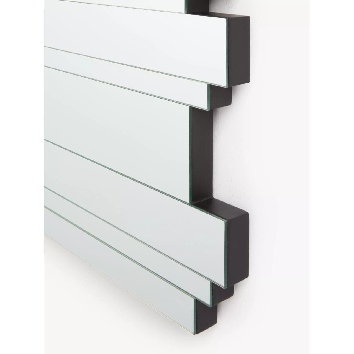 John Lewis & Partners Hide & Seek Striped Wall Mirror, 120 x 60cm, Clear – image 2