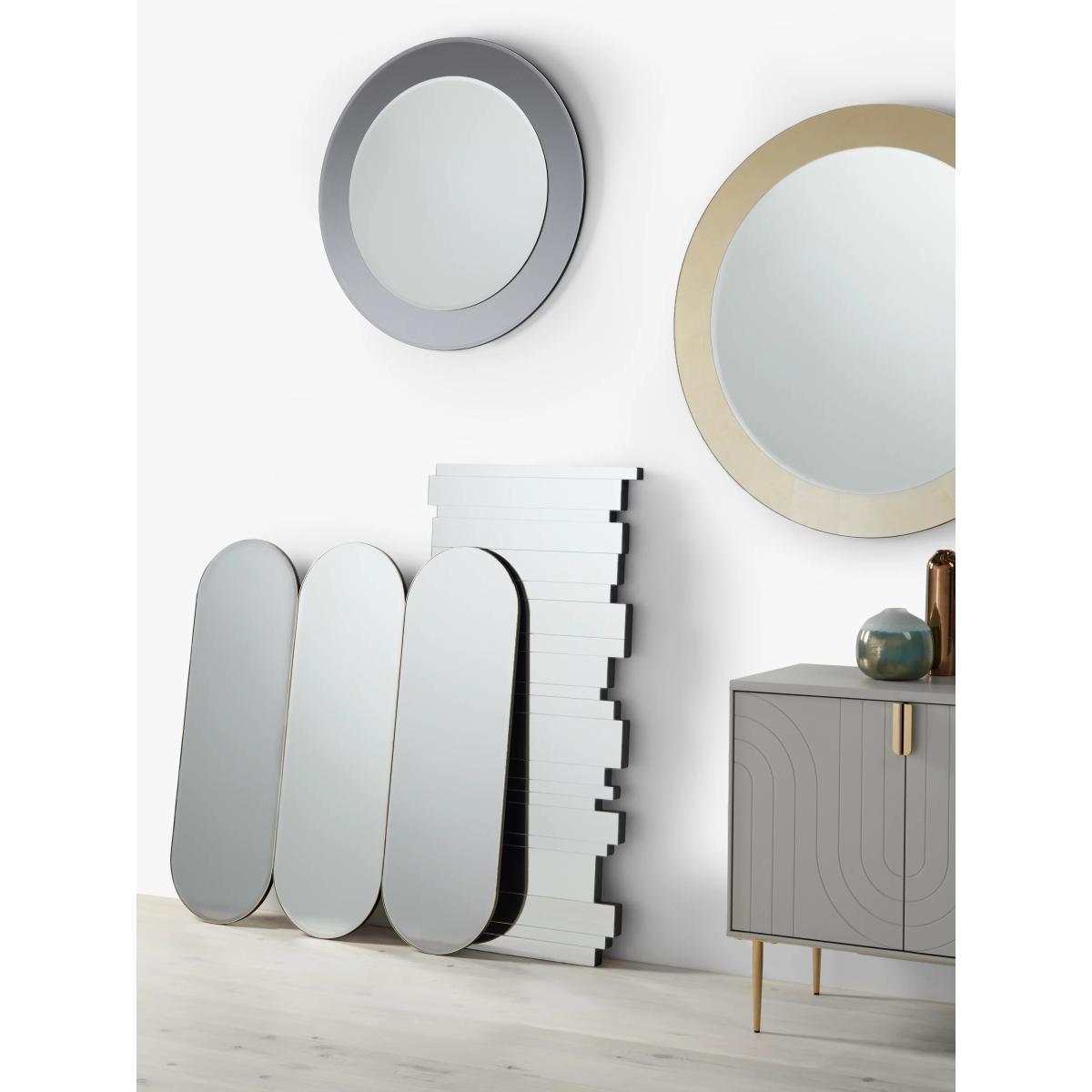 John Lewis & Partners Hide & Seek Striped Wall Mirror, 120 x 60cm, Clear – image 4