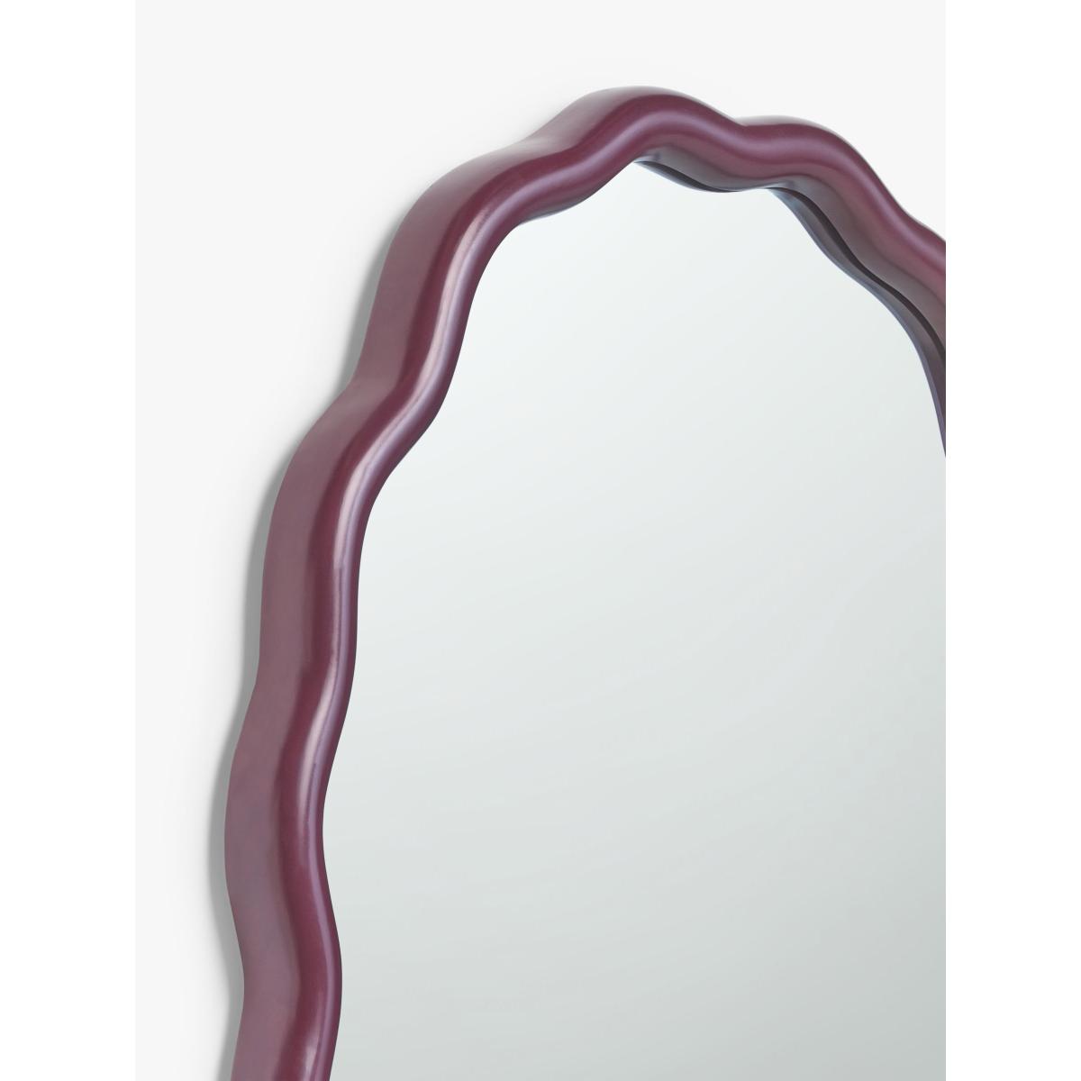 John Lewis Wiggle Oval Wall Mirror, 73 x 55.5cm – image 2