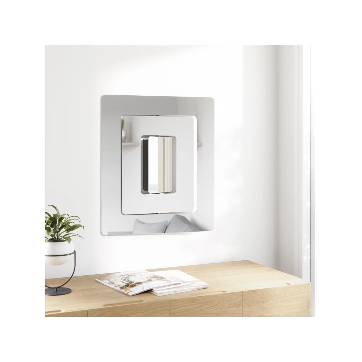Umbra Echo Wall Mirror, 64 x 54cm, Clear – image 6
