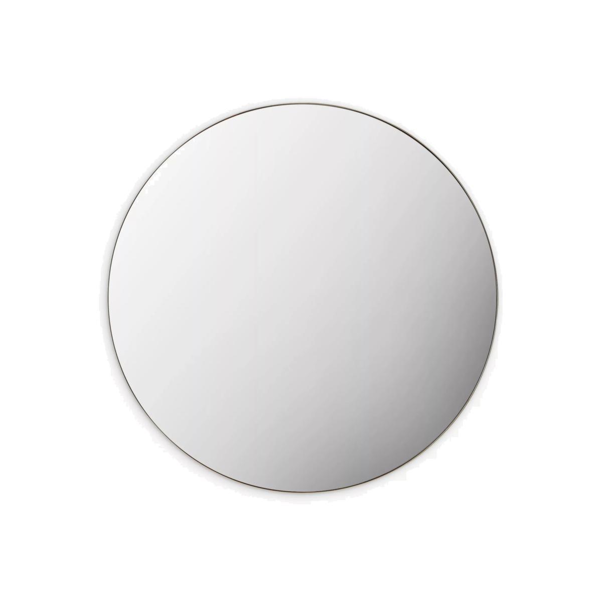 Hayle Round Metal Frame Mirror, 100cm – image 1