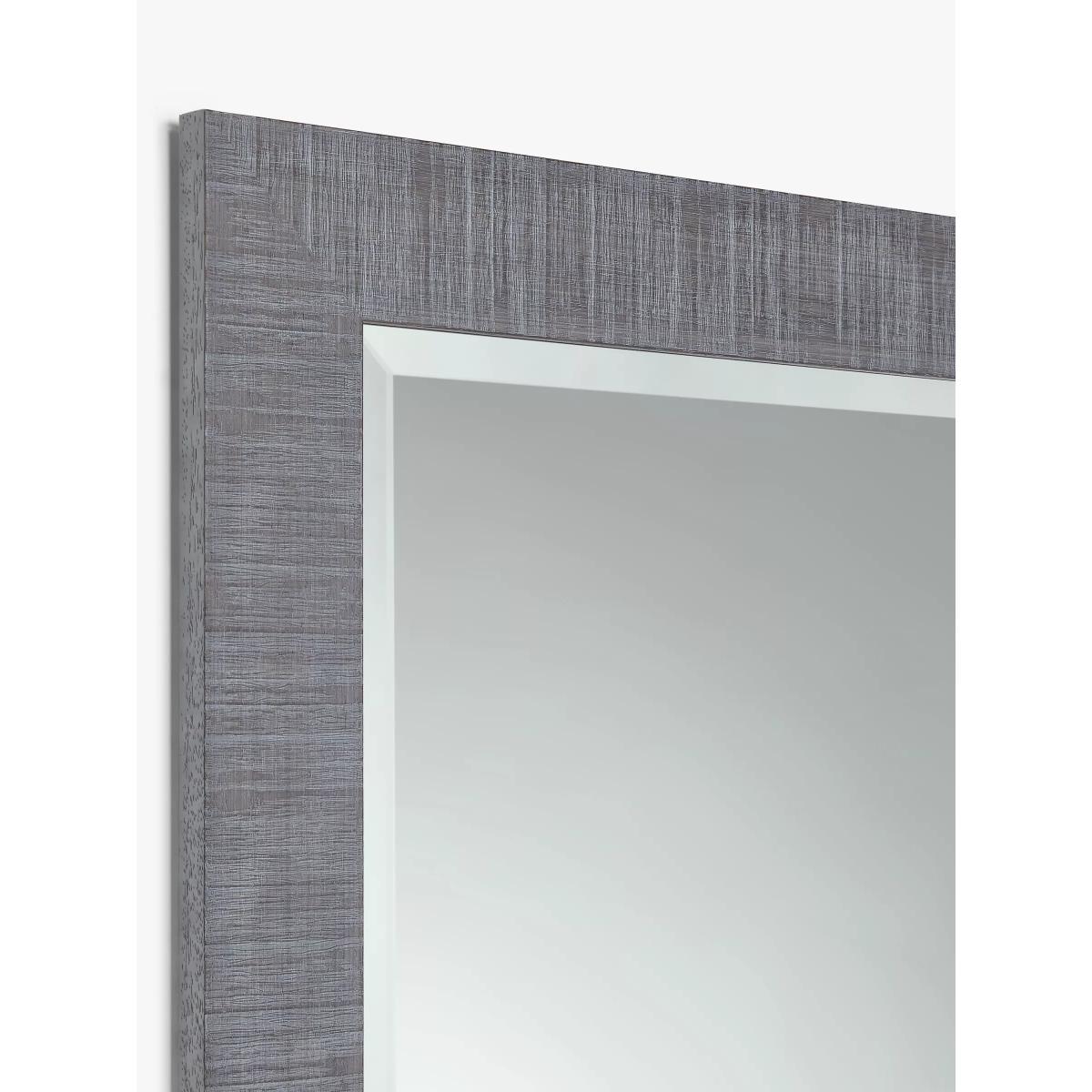 John Lewis & Partners Mason Rectangular Textured Wood Frame Wall Mirror – image 2