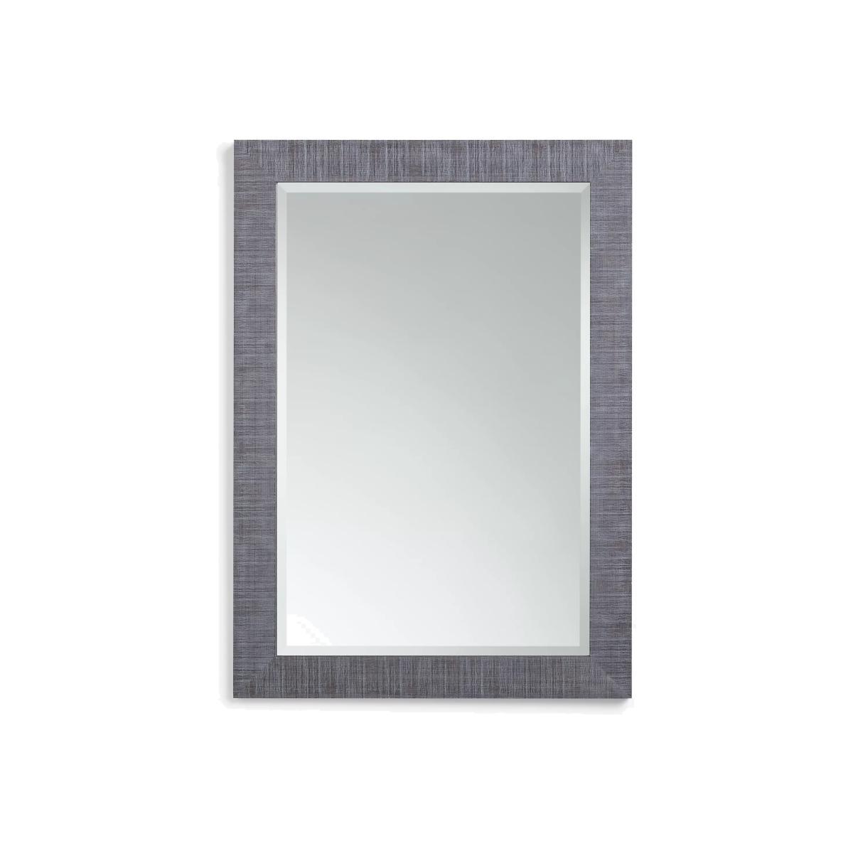 John Lewis & Partners Mason Rectangular Textured Wood Frame Wall Mirror – image 1