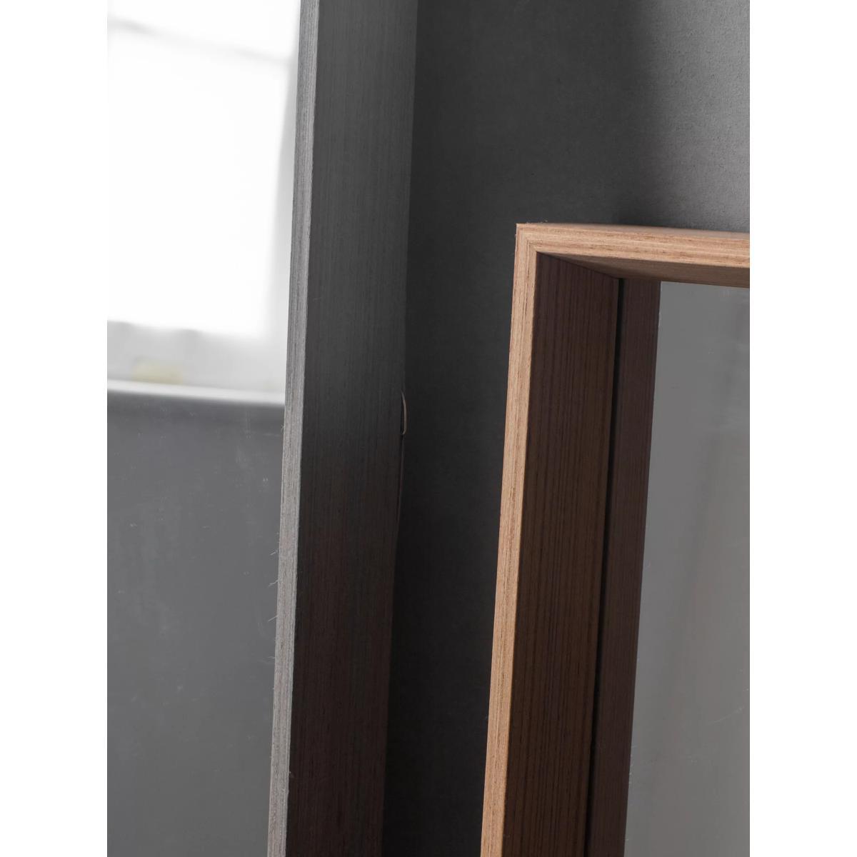 Comet Rectangular Wood Frame Mirror, 104 x 74cm – image 3