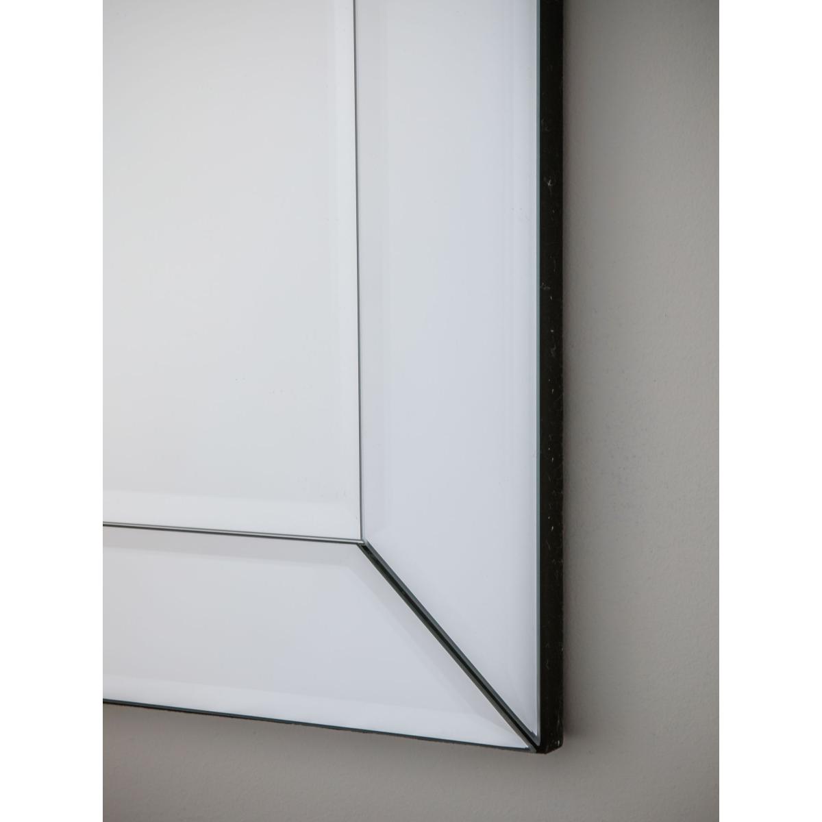 John Lewis & Partners Bevel Simple Glass Frame Mirror, Clear – image 11