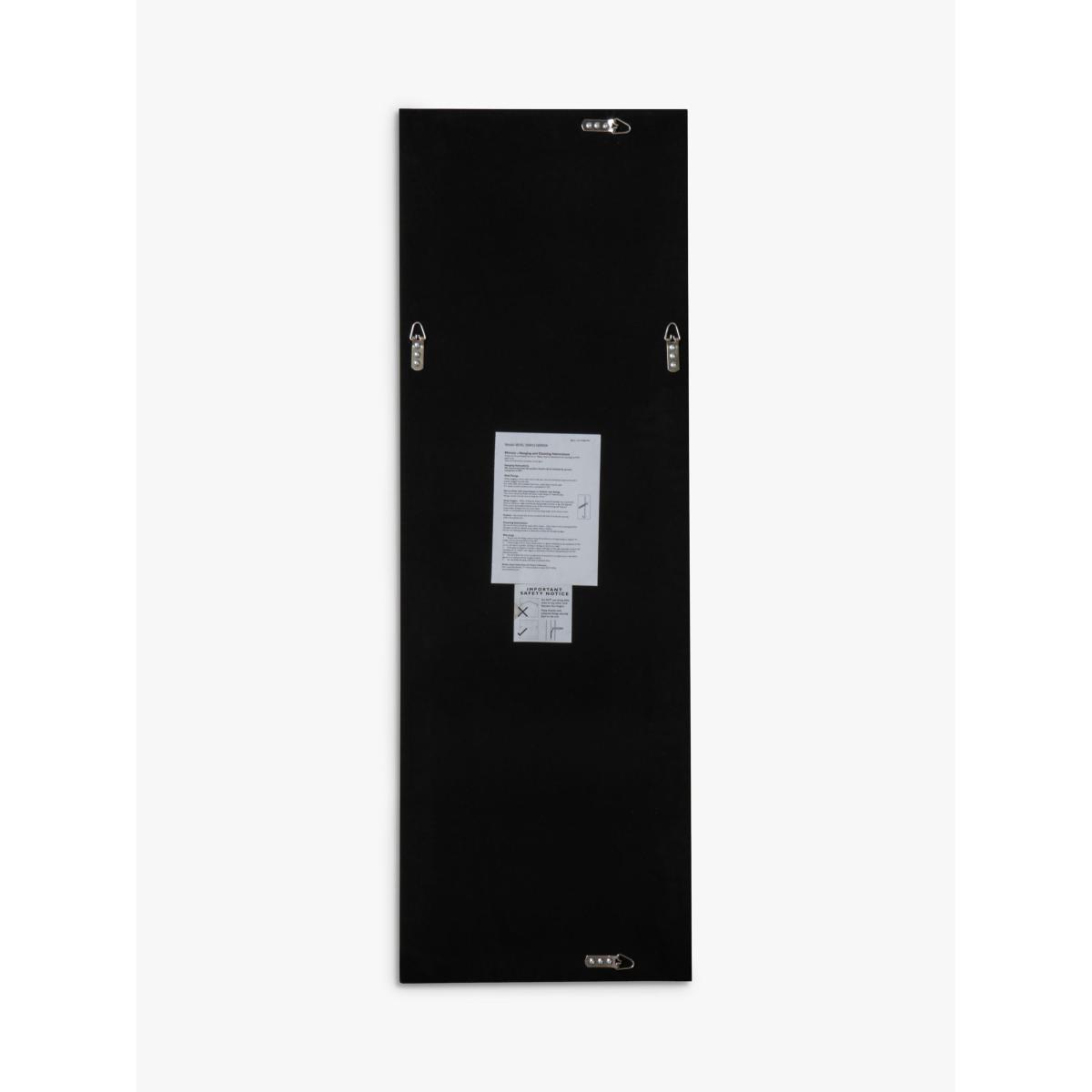 John Lewis & Partners Bevel Simple Glass Frame Mirror, Clear – image 3
