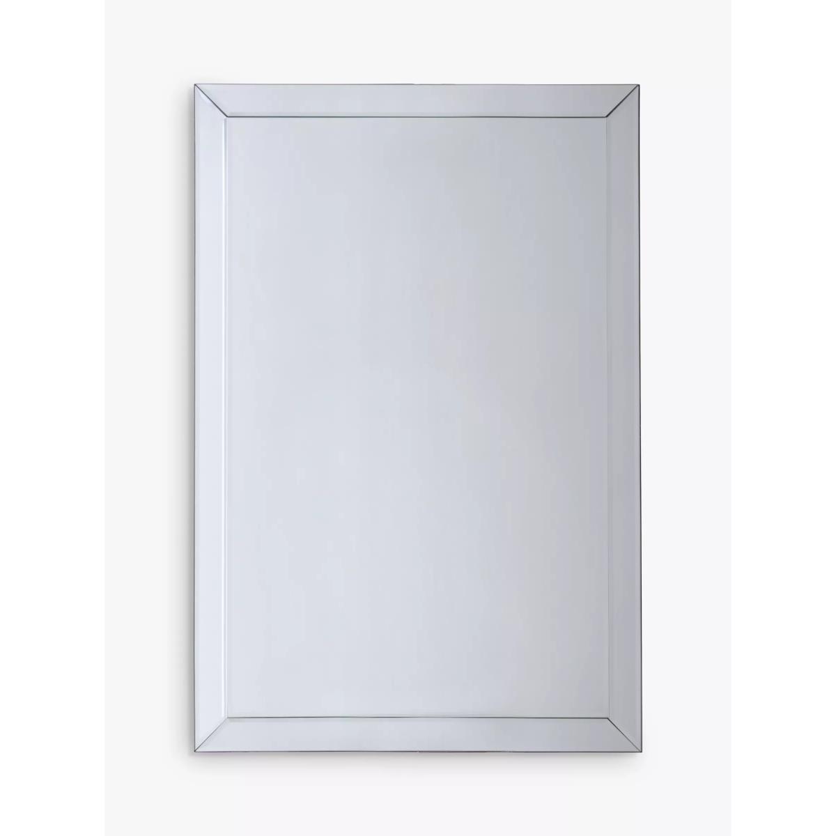 John Lewis & Partners Bevel Simple Glass Frame Mirror, Clear – image 4