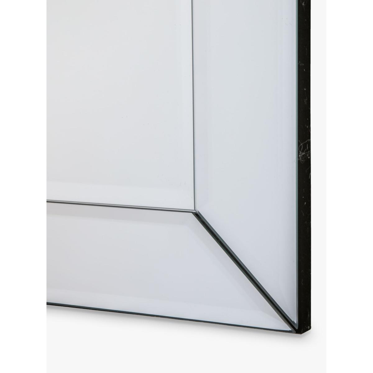 John Lewis & Partners Bevel Simple Glass Frame Mirror, Clear – image 7