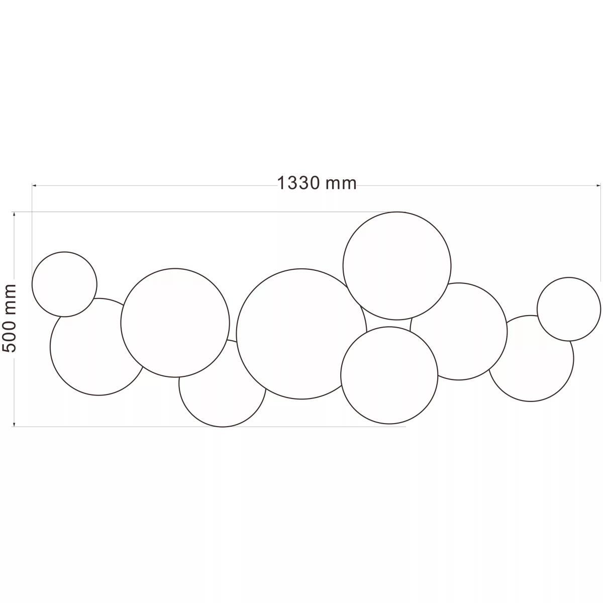 John Lewis & Partners Beads Bevelled Glass Mirror, 51.5 x 135cm – image 5