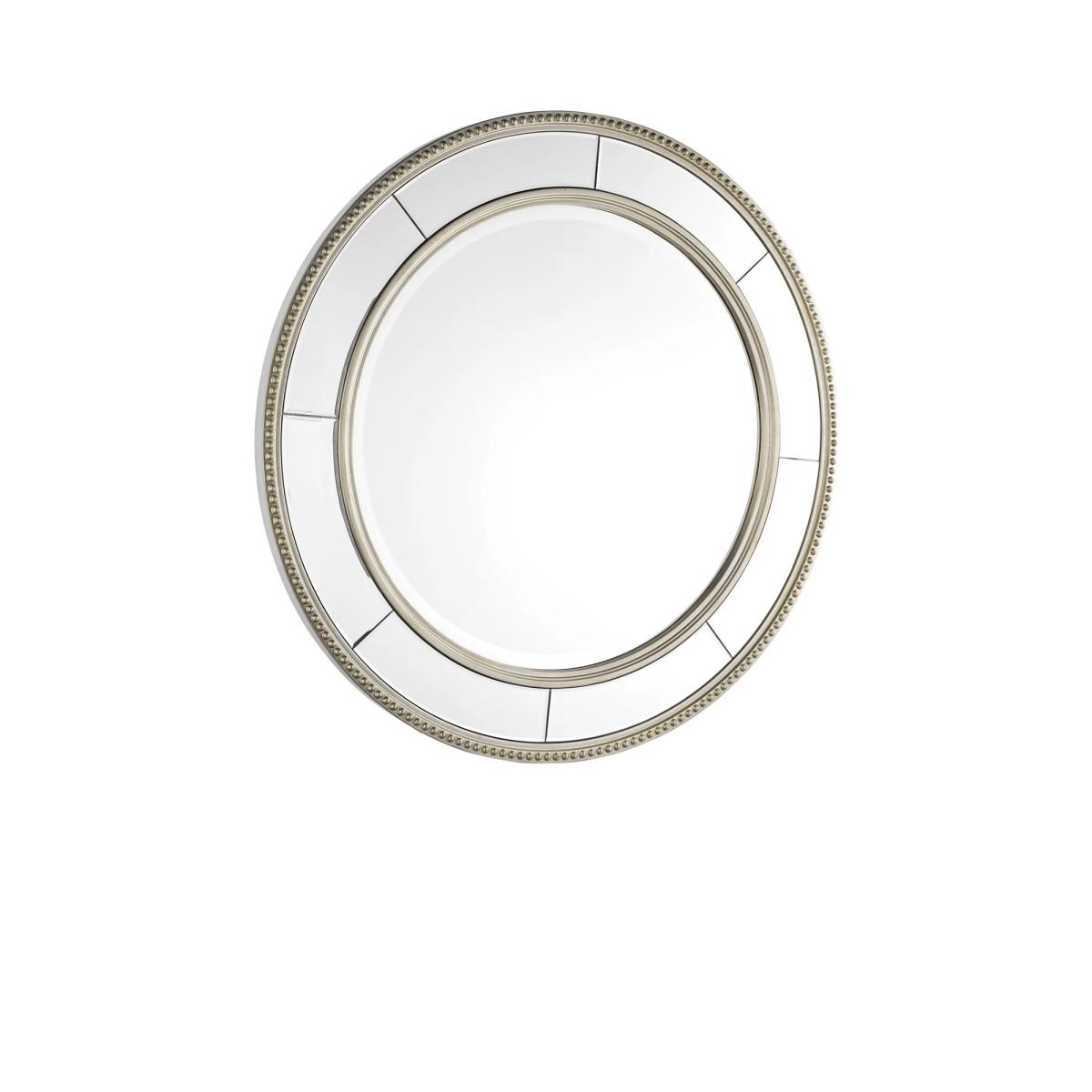 Laura Ashley Nolton Round Wall Mirror, 110cm, Champagne – image 2