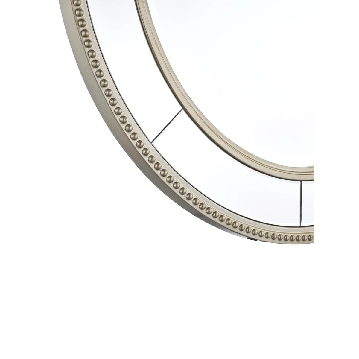 Laura Ashley Nolton Round Wall Mirror, 110cm, Champagne – image 4