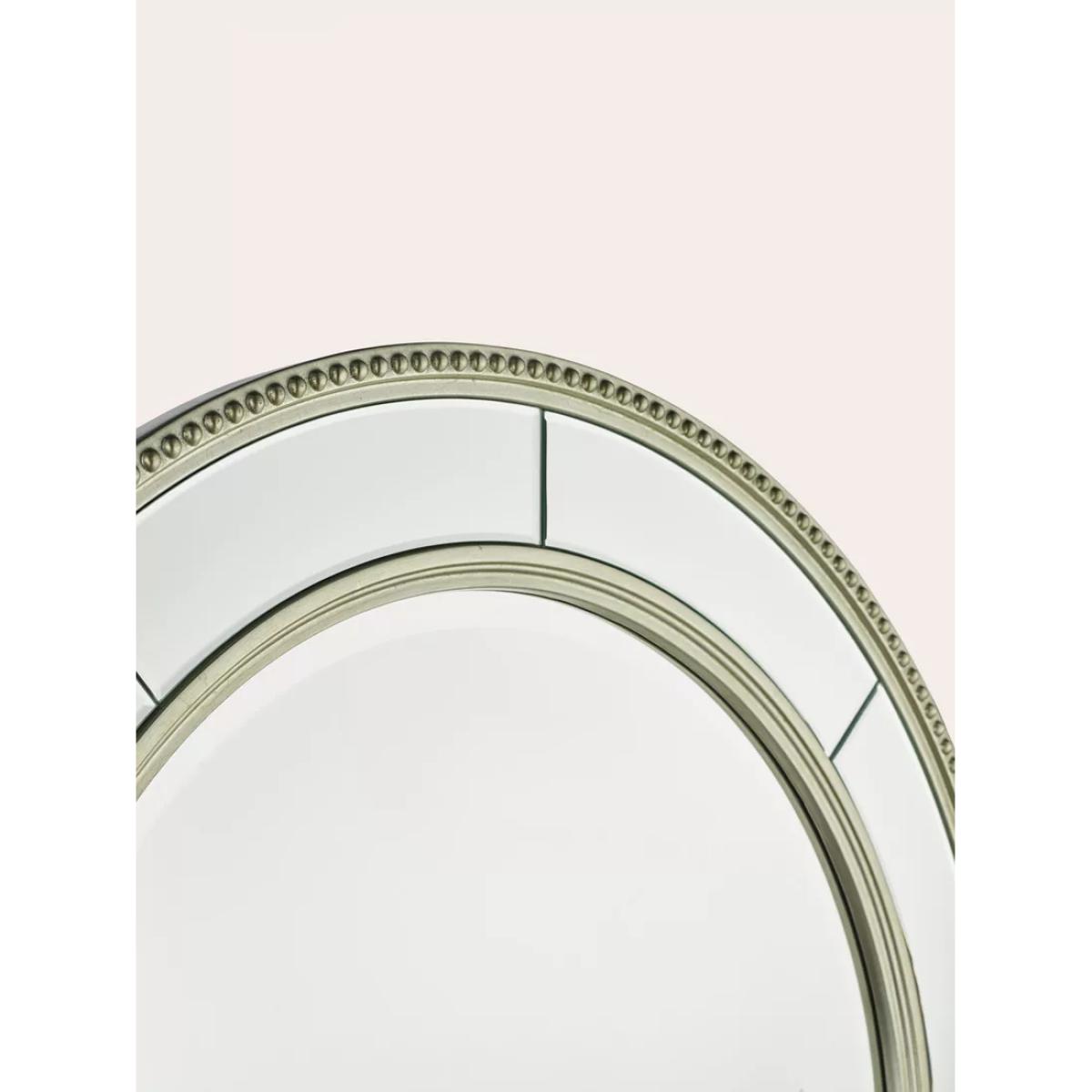 Laura Ashley Nolton Round Wall Mirror, 110cm, Champagne – image 5