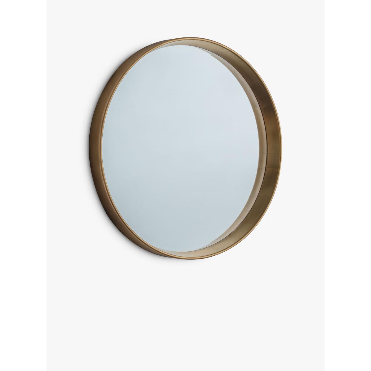 Ridge Round Wall Mirror, 95cm – image 2