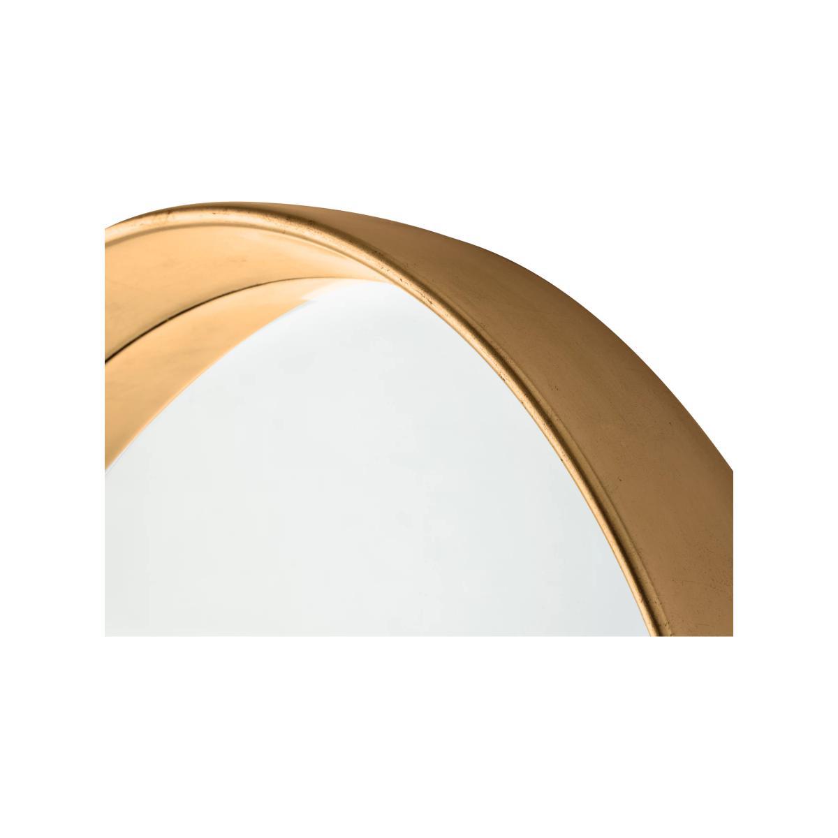 Ridge Round Wall Mirror, 95cm – image 3