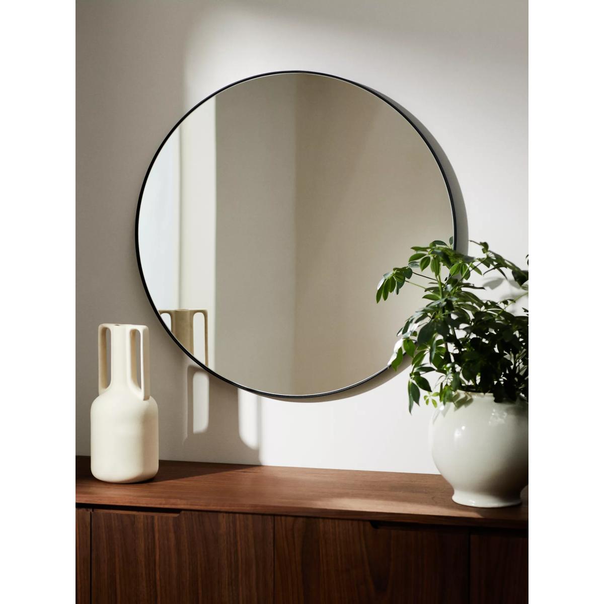 John Lewis Scandi Metal Round Mirror – image 4
