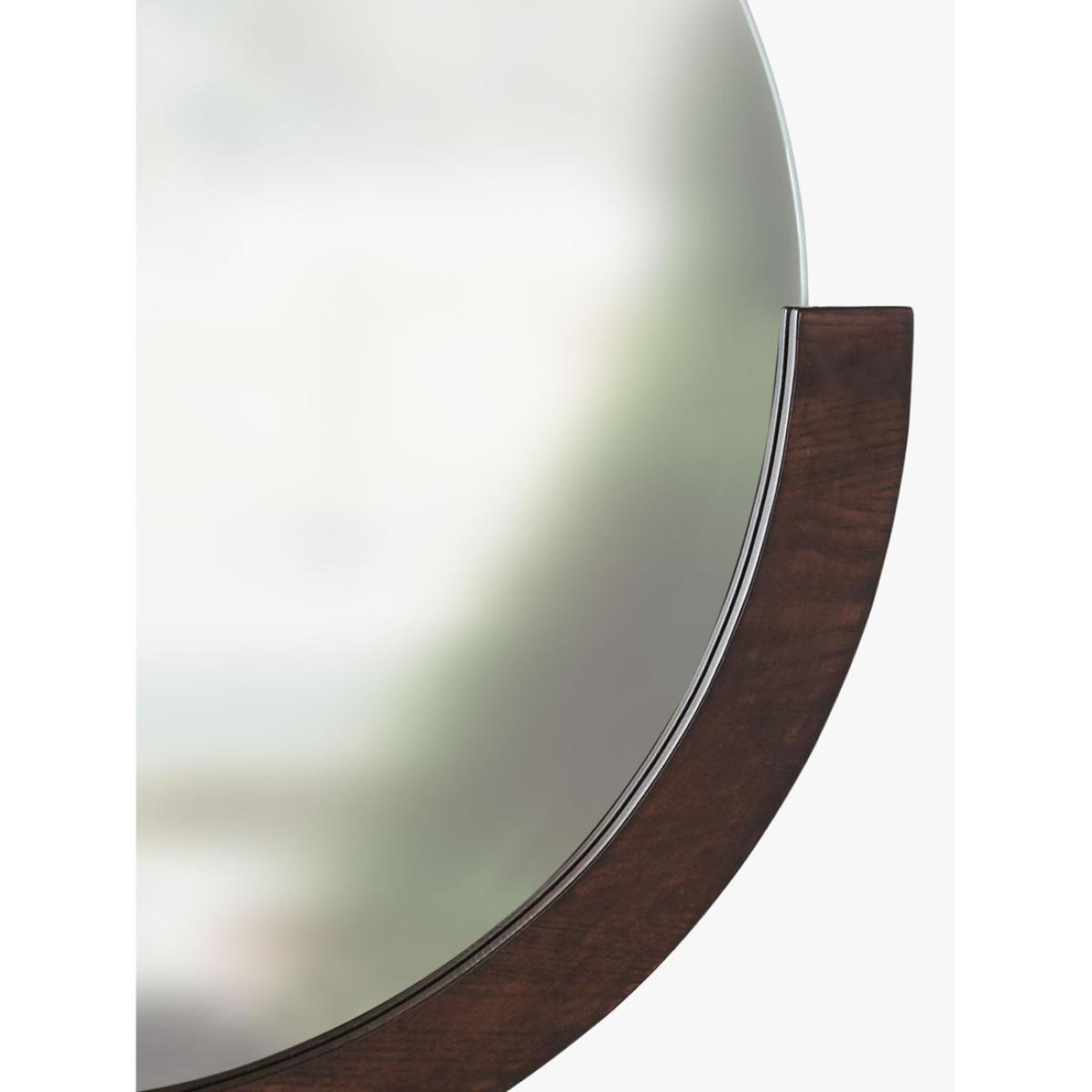 Umbra Mira Round Wood Frame Wall Mirror – image 4