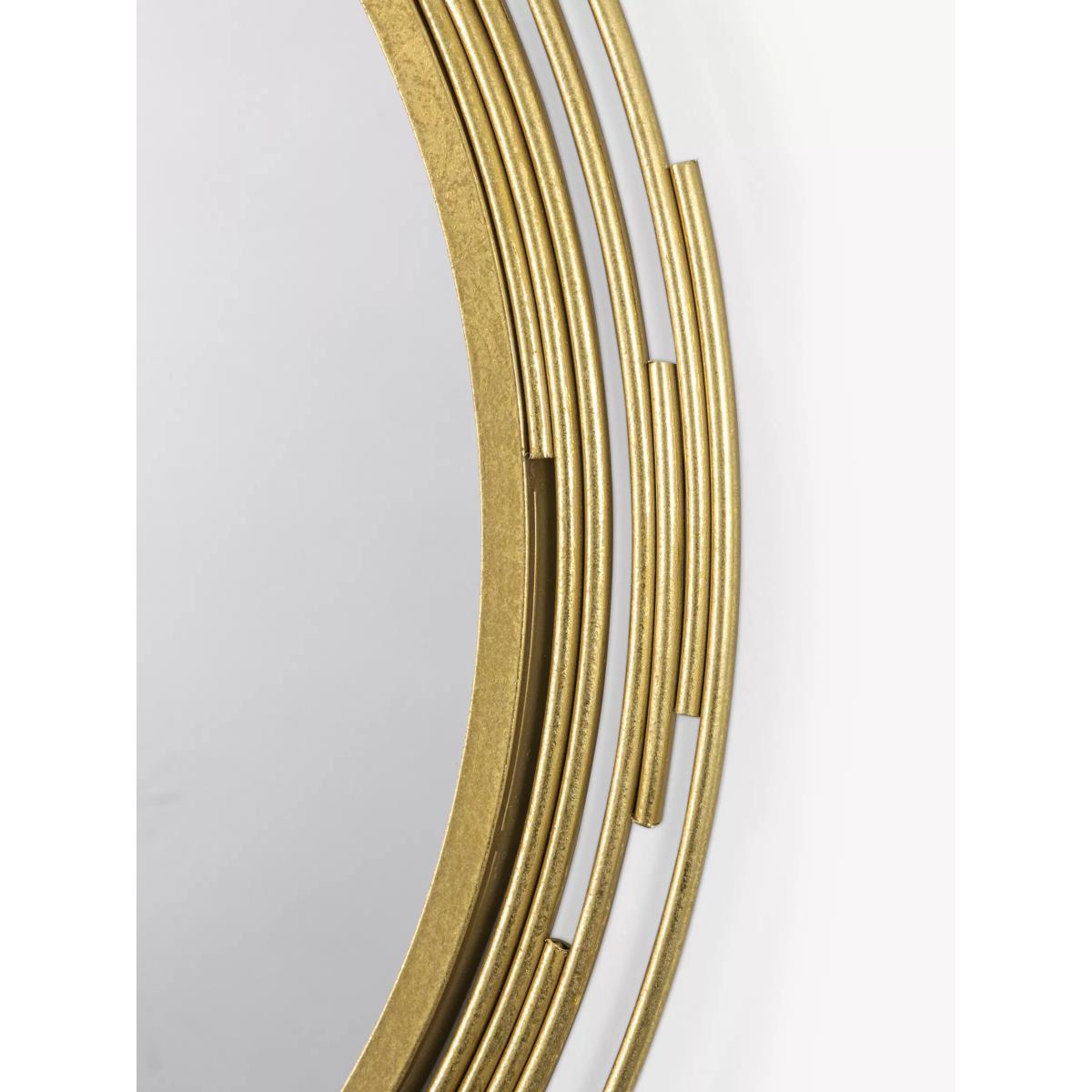 Gallery Direct Searcy Round Metal Frame Wall Mirror, 80cm – image 3