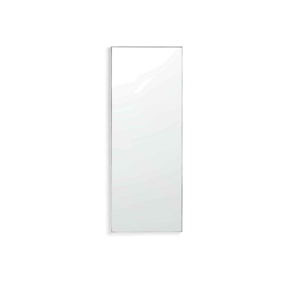 John Lewis & Partners Scandi Metal Frame Rectangular Wall Mirror, White – image 1
