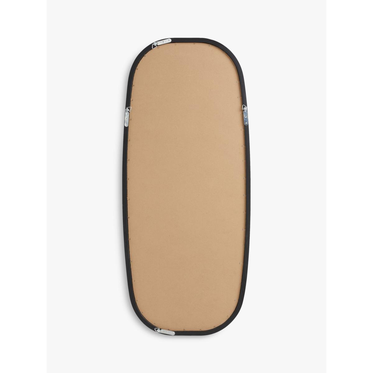 John Lewis Timeless Hallway Wall Mirror, 125 x 53.5cm, Black – image 4
