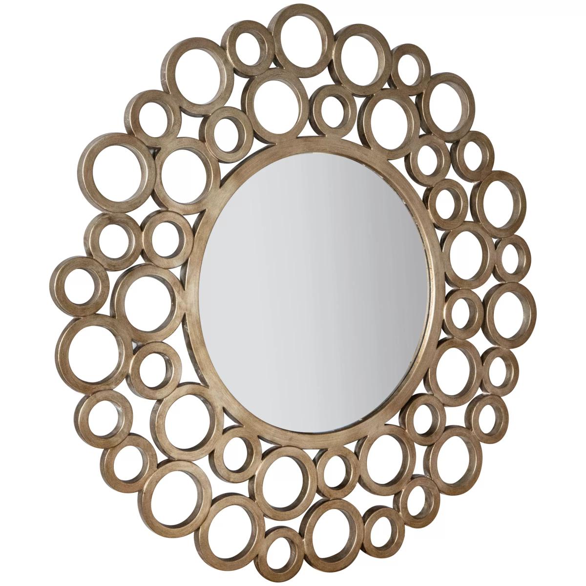 Madoka Round Mirror, 118cm, Gold – image 2