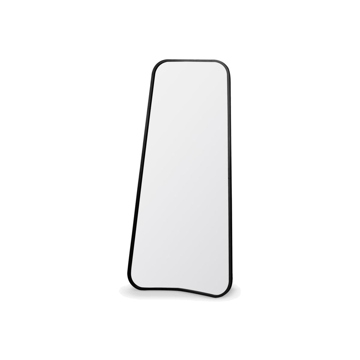 Kurva Curved Metal Corners Leaner Mirror, 123 x 56.5cm – image 1
