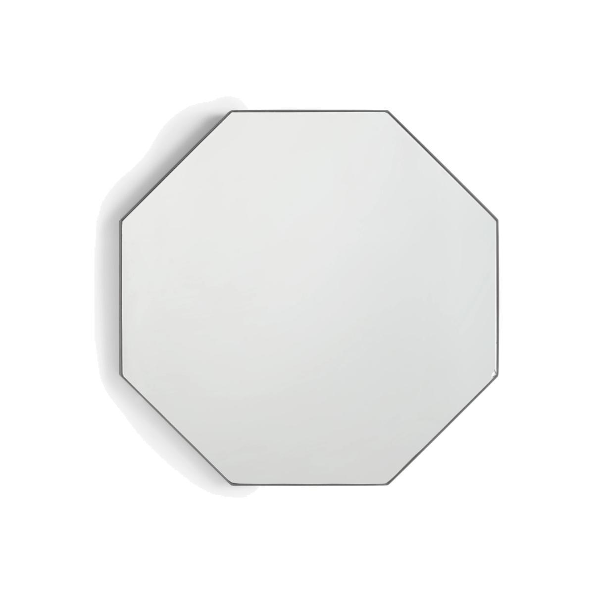 John Lewis & Partners Metal Frame Octagonal Mirror, 76 x 76cm, Black – image 1