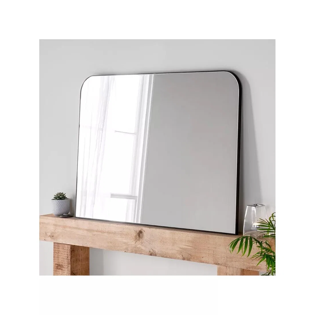 Yearn Larvik Overmantle Wall Mirror, 80 x 110cm – image 2