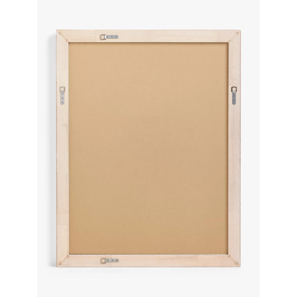 John Lewis & Partners Deco Edge Rectangular Wood Frame Wall Mirror – image 3