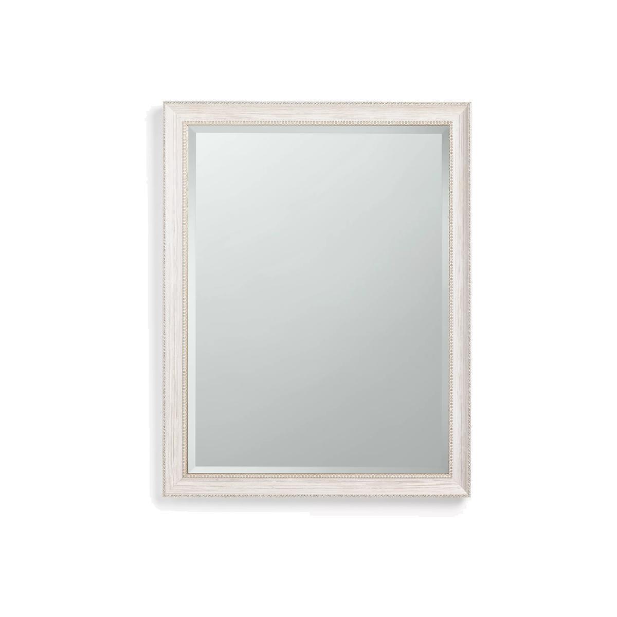 John Lewis & Partners Deco Edge Rectangular Wood Frame Wall Mirror – image 1