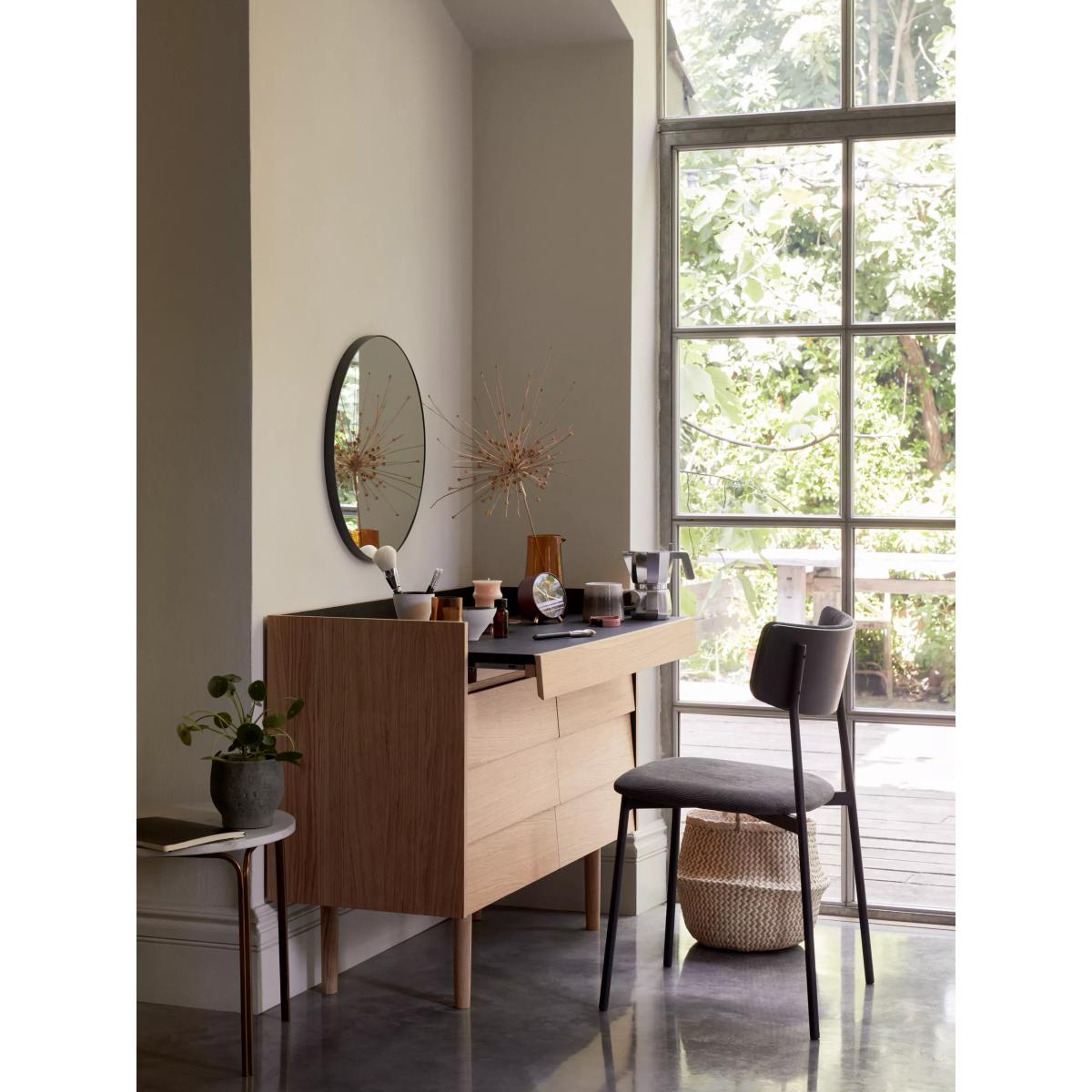 John Lewis & Partners Metal Frame Small Round Mirror, 50cm – image 7