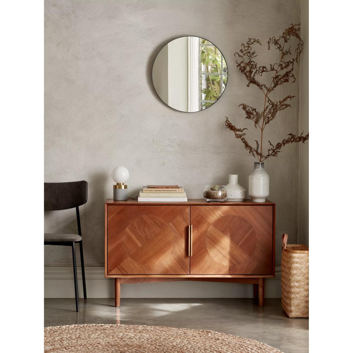 John Lewis & Partners Metal Frame Small Round Mirror, 50cm – image 9