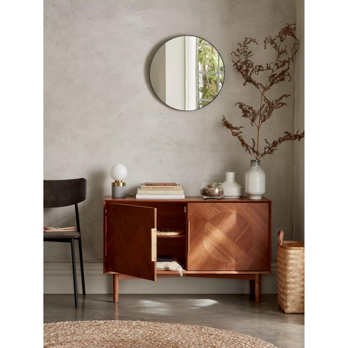 John Lewis & Partners Metal Frame Small Round Mirror, 50cm – image 10