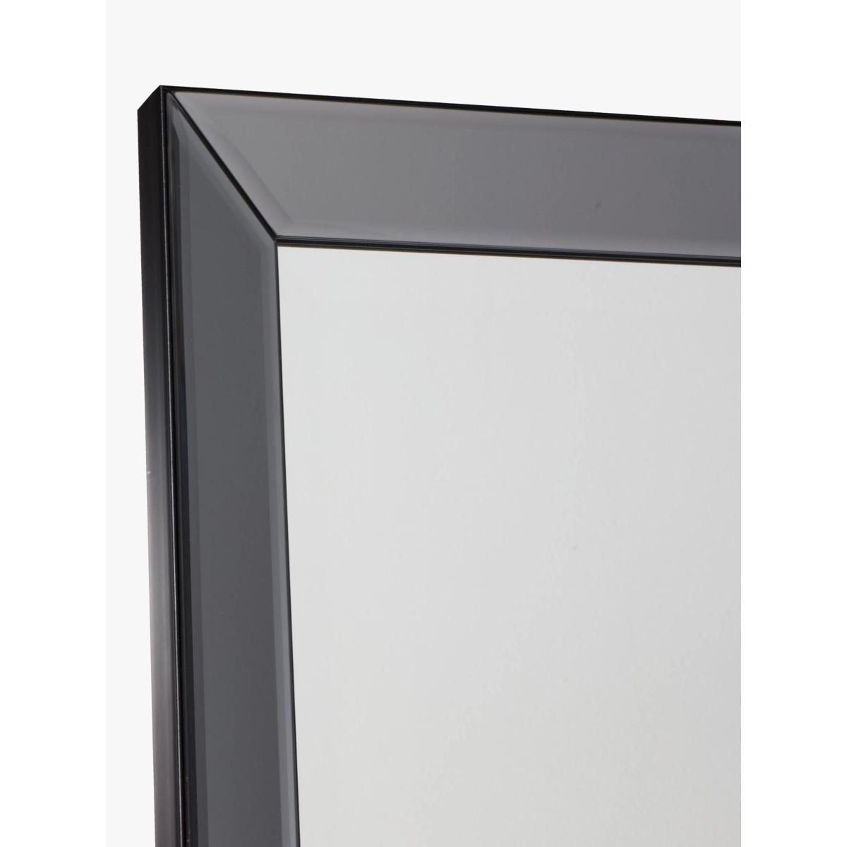 Melanie Rectangular Wall Mirror, 142.5 x 51cm, Grey – image 3