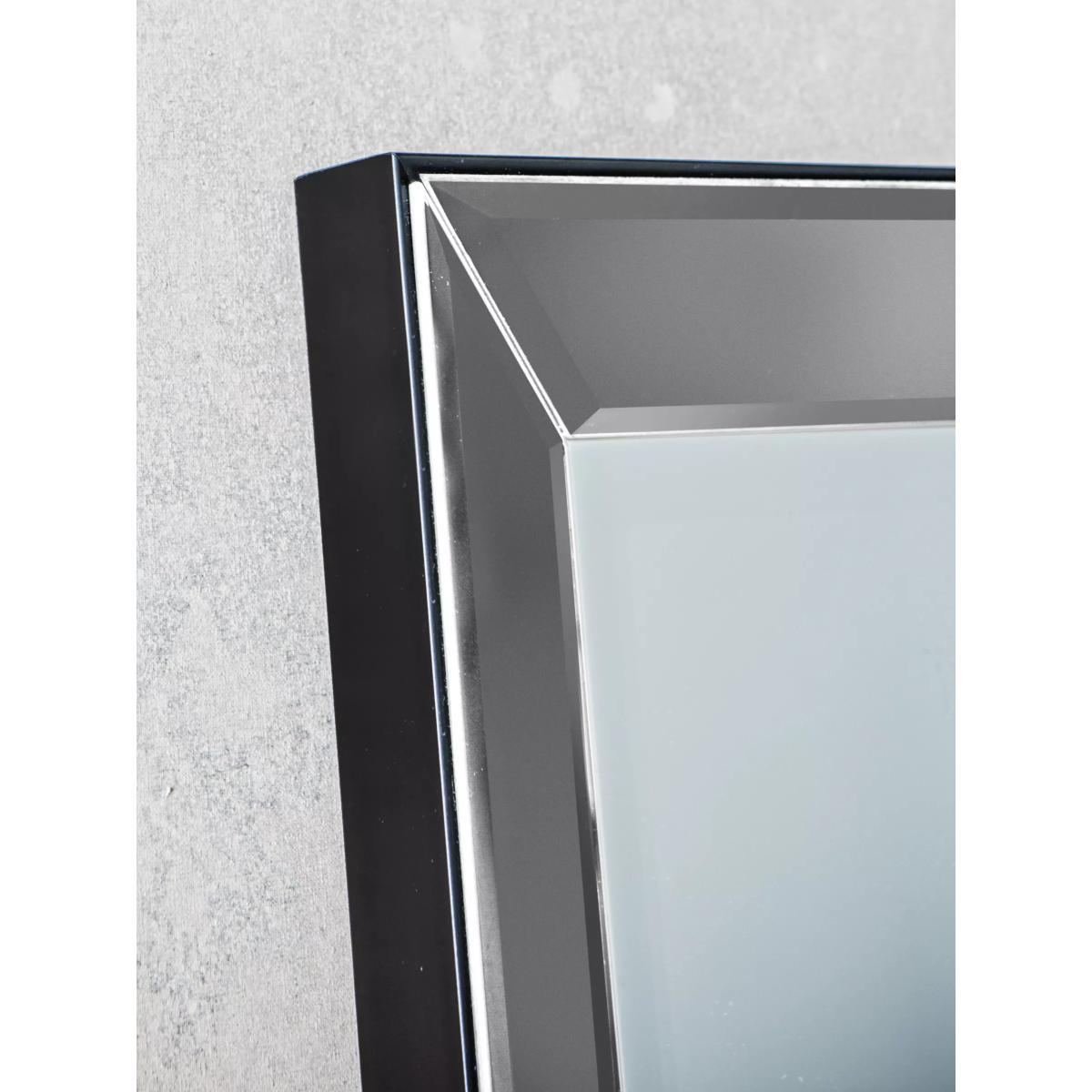 Melanie Rectangular Wall Mirror, 142.5 x 51cm, Grey – image 6