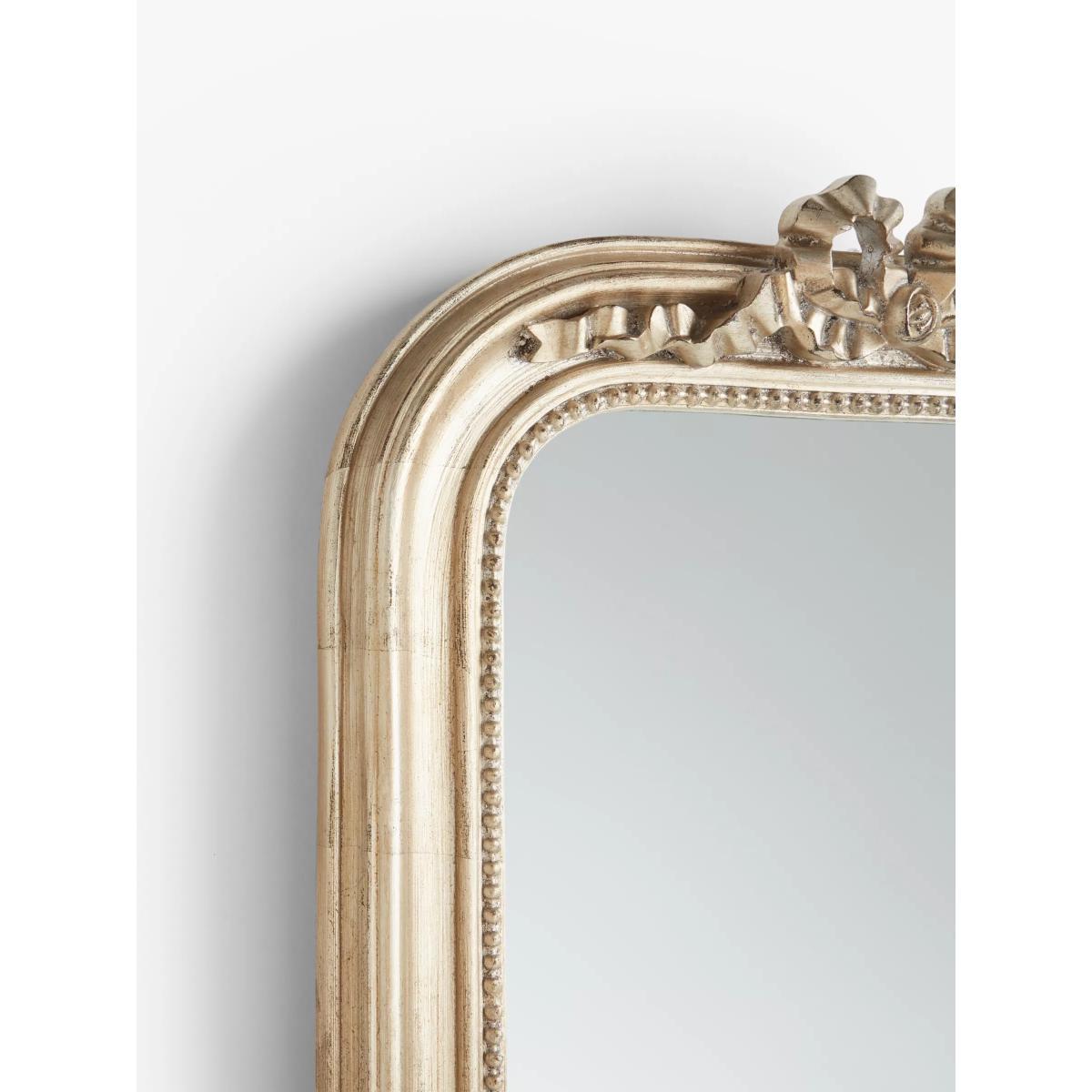 John Lewis & Partners Bow Rectangular Mirror, 150 x 50cm, Gold – image 2