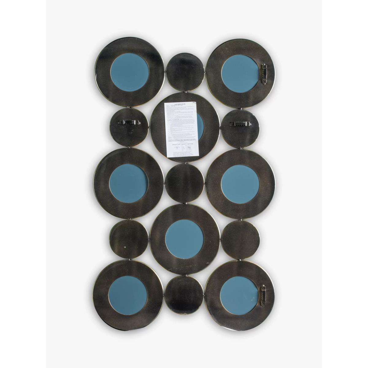 Circles Wall Mirror, 91 x 56cm, Gold – image 4