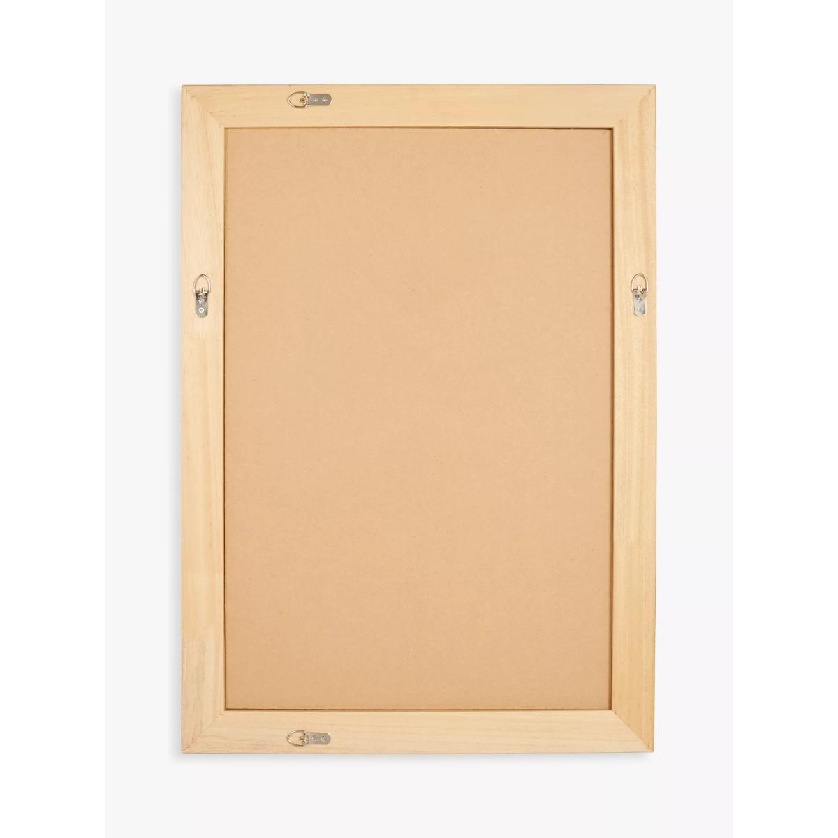 John Lewis Keswick Rectangular Wood Frame Wall Mirror – image 4